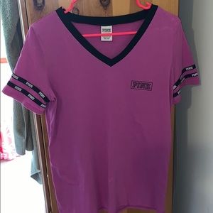PINK v neck shirt